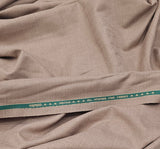 Raymond Instylo Check Unstitched Suiting Fabric (Almond)