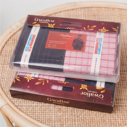 Gwalior Collection Combo Fabric Set – Premium Shirting & Suiting Fabric