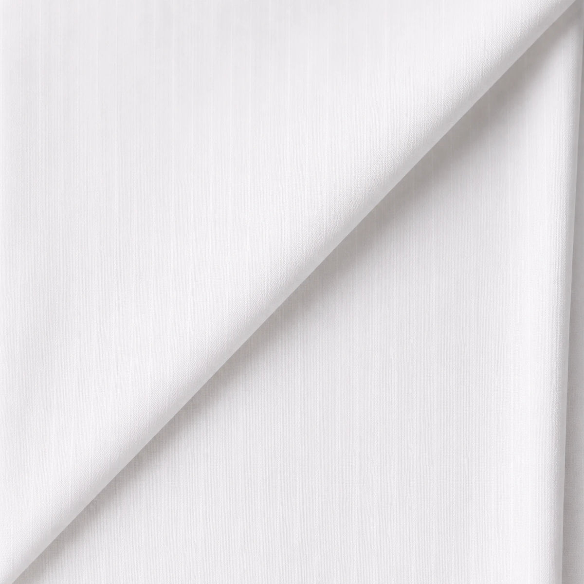 White Imported Lycra Satin Shirting Fabric, 90% cotton and 10% Lycra