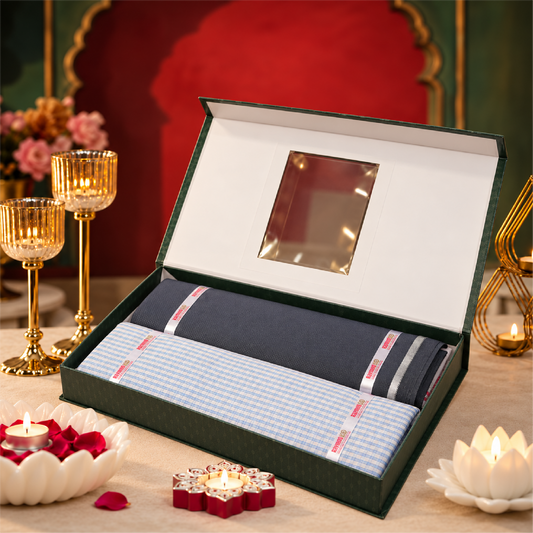Raymond Celebration Gifting Premium Pack - Shirting & Trouser Fabric