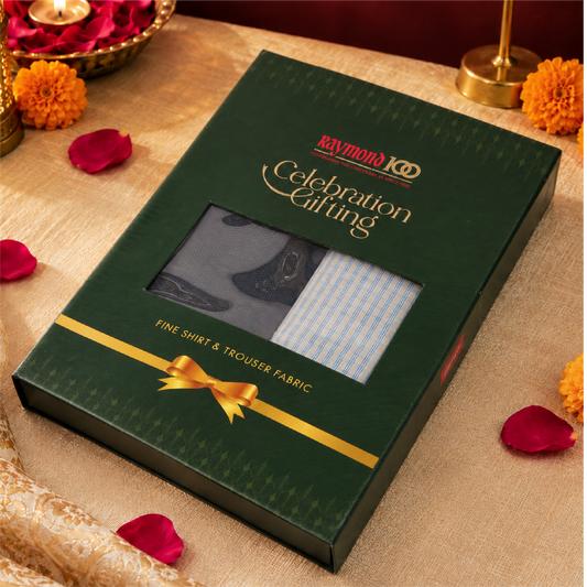 Raymond Celebration Gifting Premium Pack - Shirting & Trouser Fabric