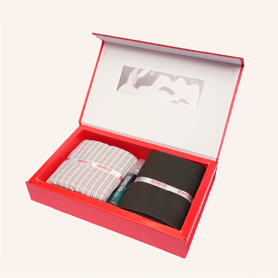 Raymond Classic Pack - Shirting & Trouser Fabric Gift Set