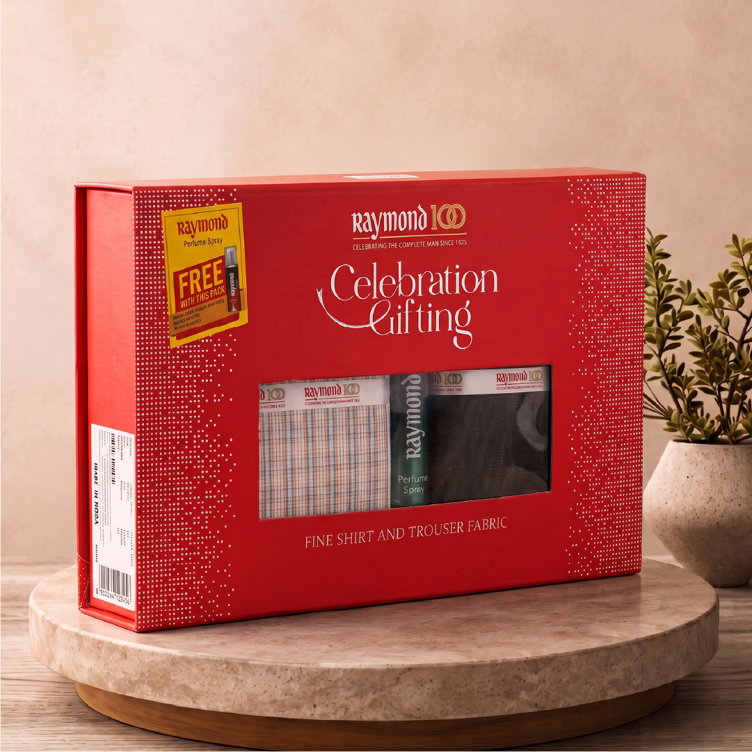 Raymond Classic Pack - Shirting & Trouser Fabric Gift Set