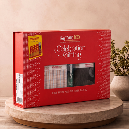 Raymond Classic Pack - Shirting & Trouser Fabric Gift Set