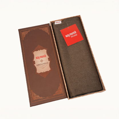 Raymond Home Abhinandan Shawl – Premium Brown Shawl for Men
