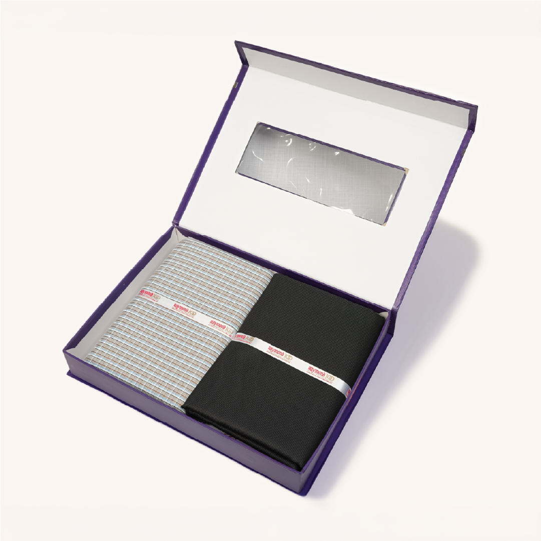 Raymond Premium Pack - Shirting & Trouser Fabric Gift Set