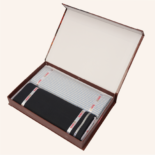 Raymond Premium Pack - Fine Shirting & Trouser Fabric Gift Set