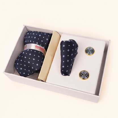 Raymond Premium Suit Gift Pack - Suiting & Shirting Fabric with Tie, Pocket Square & Cufflinks
