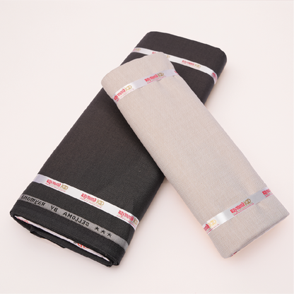 Raymond Premium Suit Gift Pack - Suiting & Shirting Fabric with Tie, Pocket Square & Cufflinks