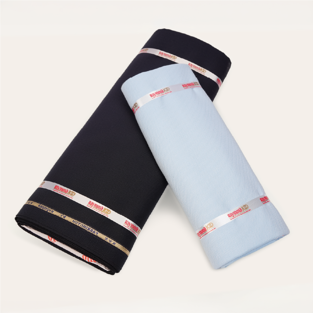 Raymond Premium Suit Gift Set with Tie & Pocket Square