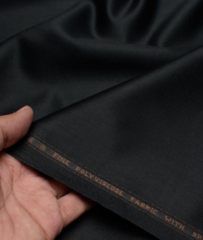 Raymond Unstitched Suiting Fabric (Black)