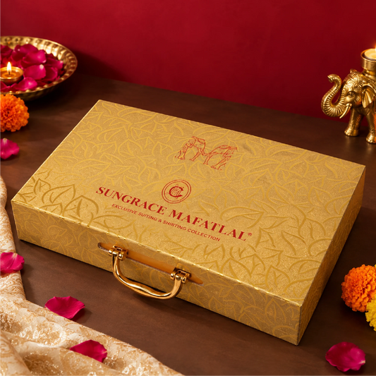Sungrace Mafatlal Solitare - Premium Trouser & Shirting Fabric Set