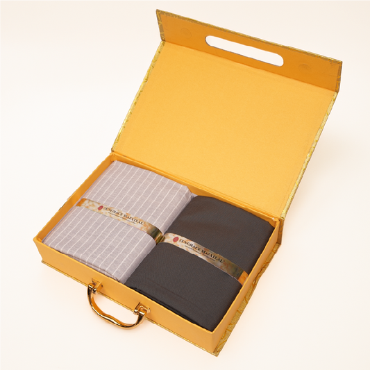 Sungrace Mafatlal Solitare - Premium Trouser & Shirting Fabric Set