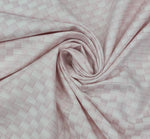 Soktas Pure Egyptian Cotton Unstitched Shirting Fabric (Light Pink)