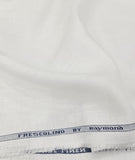 Raymond Frescolino Pure Linen Unstitched Shirting Fabric (Light Cream)