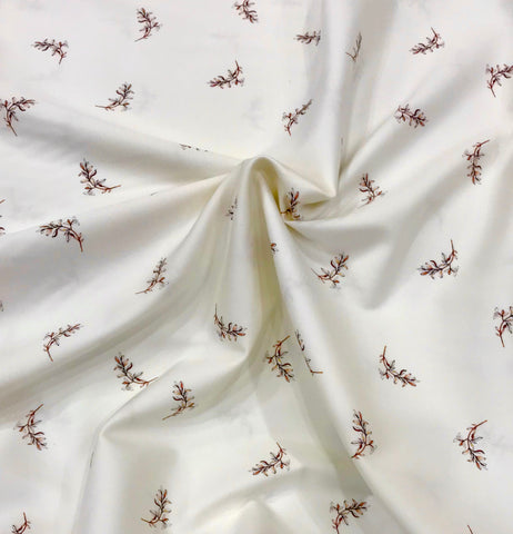 Raymond Ink Giza Cotton-Stretch Unstitched Shirting Fabric
