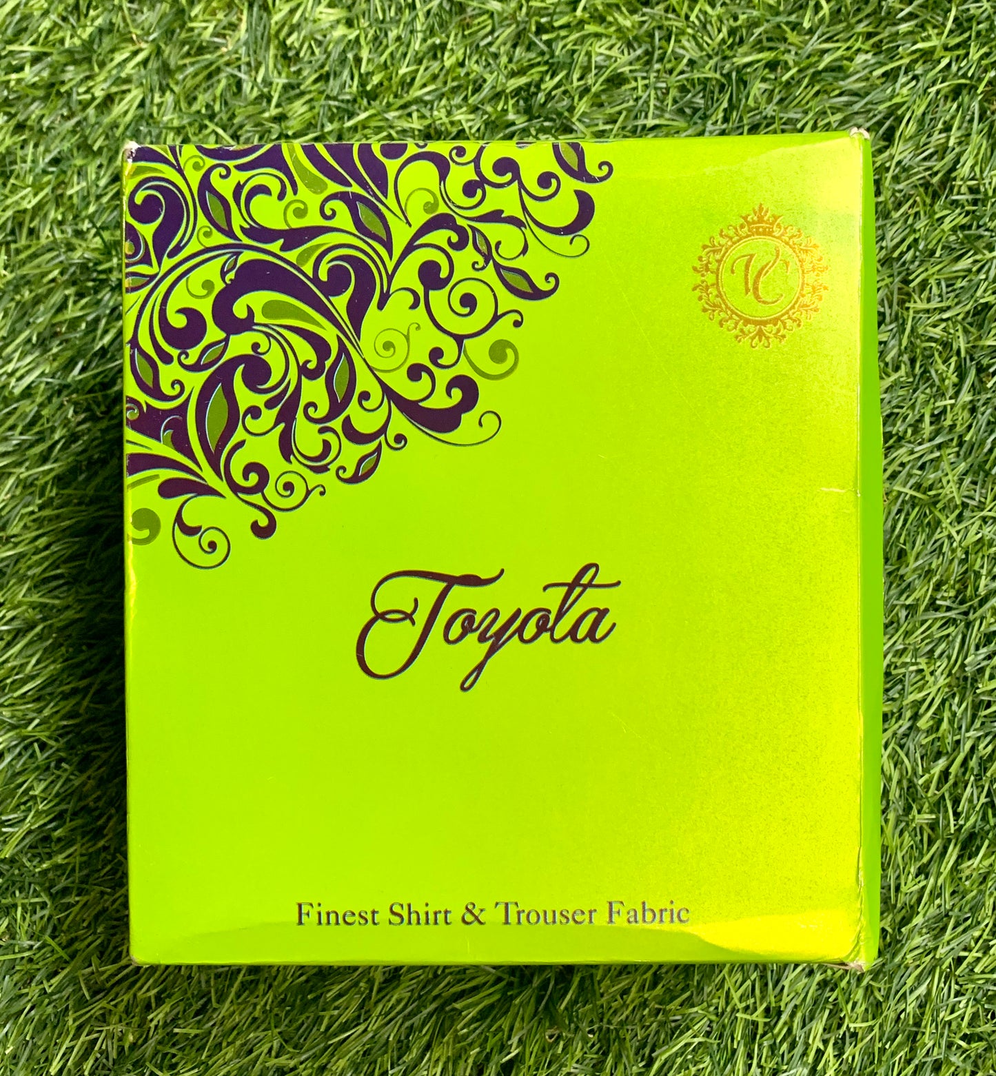 Vaibhav's Creations Toyota Gift Pack of Unstitched Shirt & Trouser Fabrics