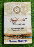Vaibhav's Creations Anmol Ratan Gift Pack of Unstitched Shirt & Trouser Fabrics