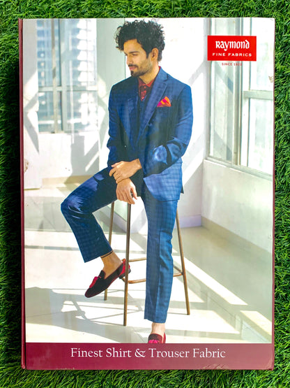 Raymond Coral Club Gift Pack of Unstitched Shirt & Trouser Fabrics