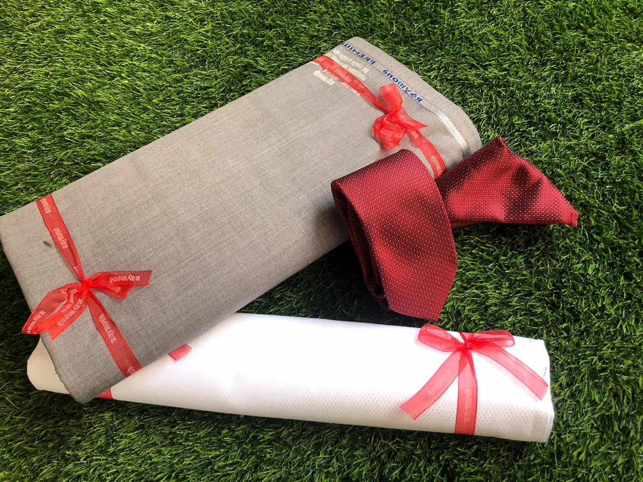 Raymond Luxury Gift Set of Unstitched Suit & Shirting Fabrics